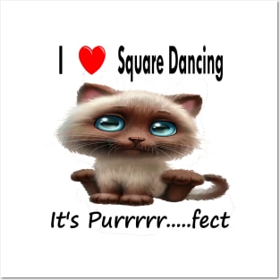 SQD Cat Purfect Posters and Art